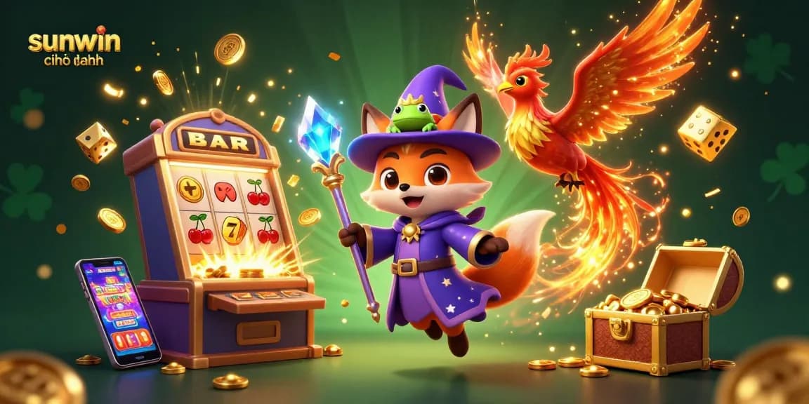 Experience the vibrant gaming action at sunwin chính hãng with magical characters and exciting jackpots.